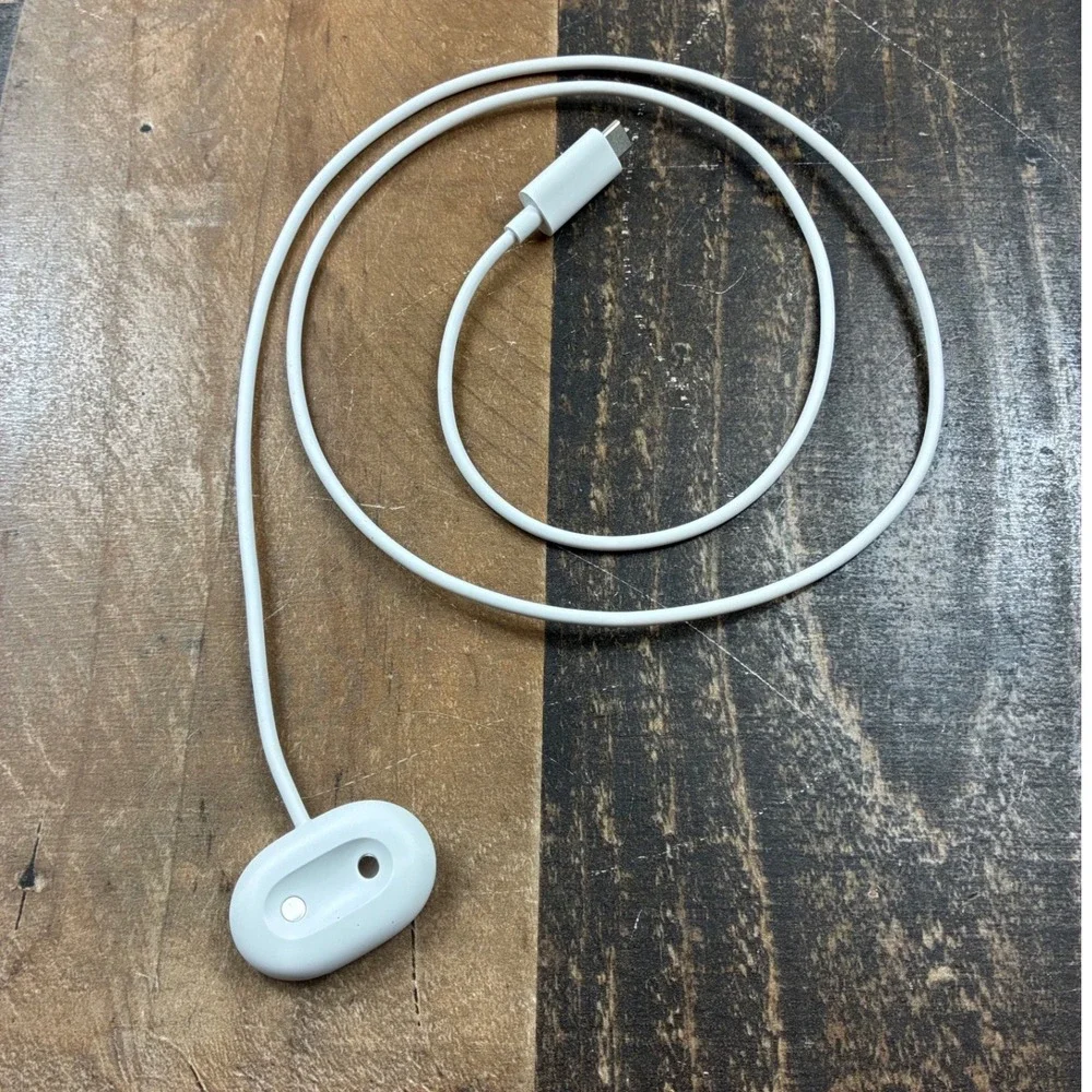 Google Nest Cam Battery Magnetic Charging Cable USB-C White OEM Replacement Cord
